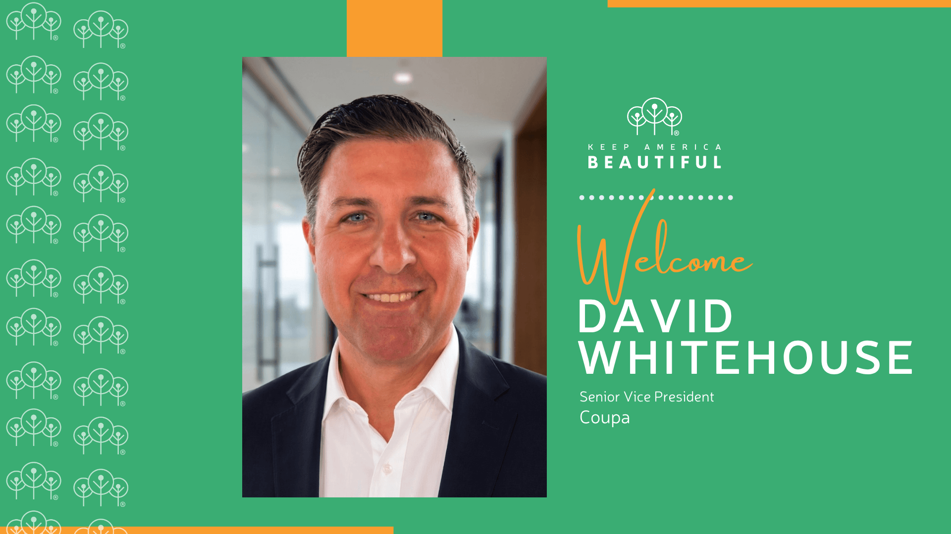 Undescribed photograph from Keep America Beautiful Names David Whitehouse to National Board of Directors; Board Member Brian Garofalow Named Vice Chair. No description was migrated for this image.