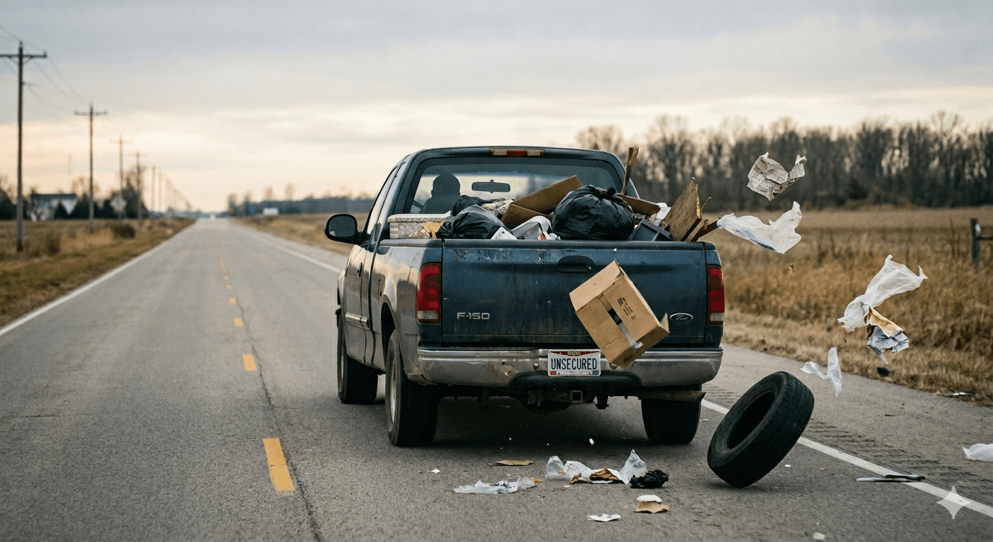Undescribed photograph from National Secure Your Load Day on June 6 Marks 10 Years of Raising Awareness About Preventable Roadway Hazards. No description was migrated for this image.