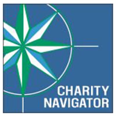 Charity Navigator's four-star rating badge.