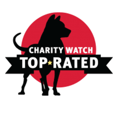 CharityWatch Top-Rated badge.